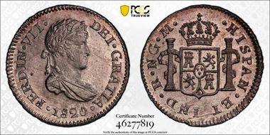 1820-NG M 1/2 R Calico-341 MS65