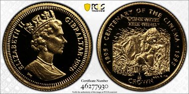 1996 1/25 Cr Gone with the Wind Centenary of the Cinema PR70DCAM