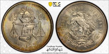 1952-Mo 25C MS66