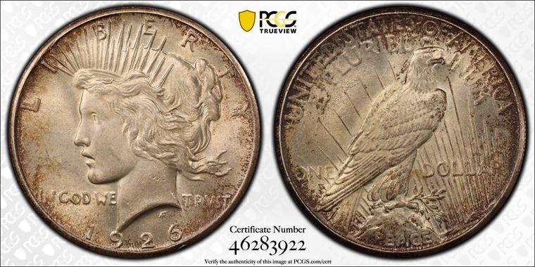 Cert 46283922 - Coin Image