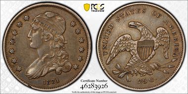 1831 25C Small Letters XF45