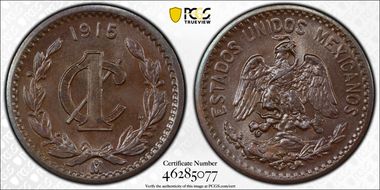 1915-Mo 1C 20mm MS64BN