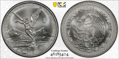 1997-Mo Onza Libertad Ag MS69