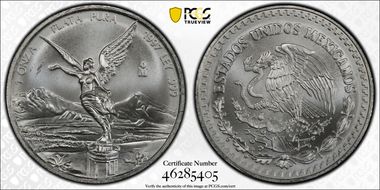 1997-Mo Onza Libertad Ag MS69