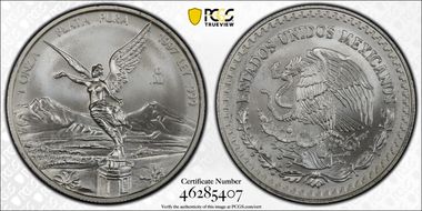 1997-Mo Onza Libertad Ag MS69