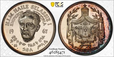 1967-FM Crown X-15 Selassie Fantasy 0.999 Ag PR67CAM