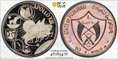 AH1389-1970 10 R Apollo XIII PR66DCAM