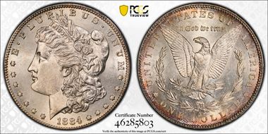 1884-S $1 MS61