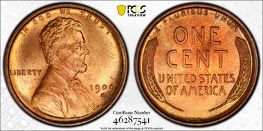 1909-S VDB 1C MS64RD
