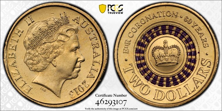 Cert 46293107 - Coin Image