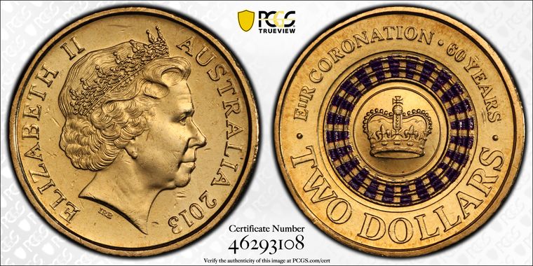 Cert 46293108 - Coin Image