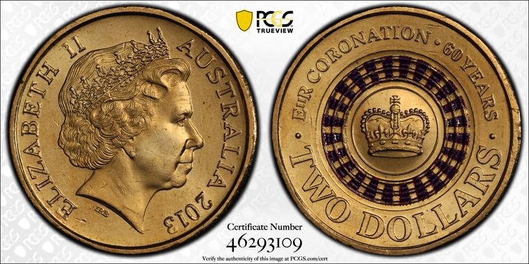 Cert 46293109 - Coin Image