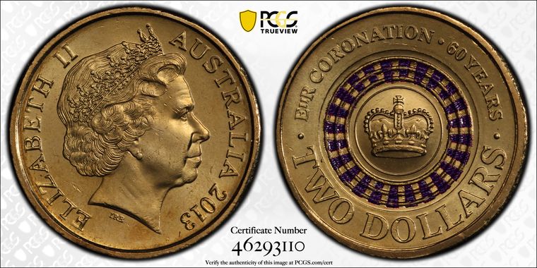 Cert 46293110 - Coin Image