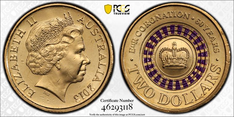 Cert 46293118 - Coin Image