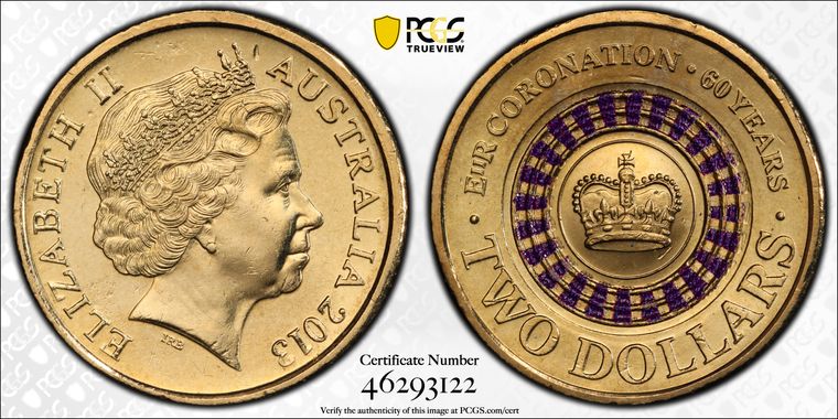 Cert 46293122 - Coin Image