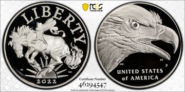 2022-P Medal American Liberty PR69DCAM