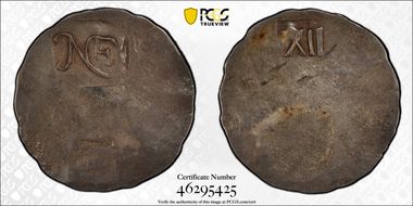 (1652) Shilling New England XF45