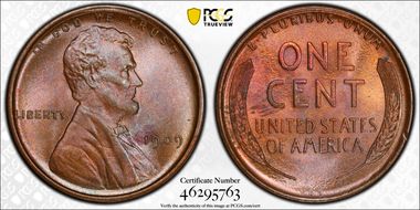 1909 VDB 1C MS65BN