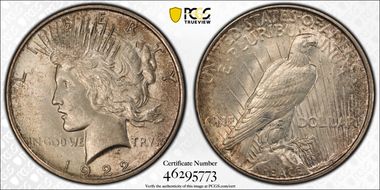 1922-D $1 MS63