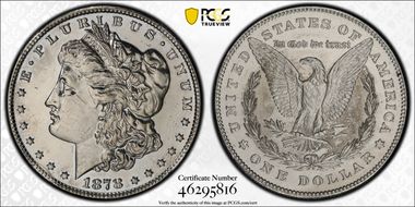1878 7TF $1 Reverse of 1878 N1