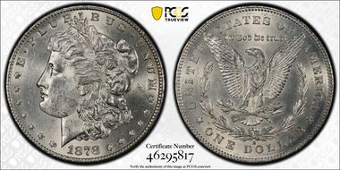 1878-S $1 MS61