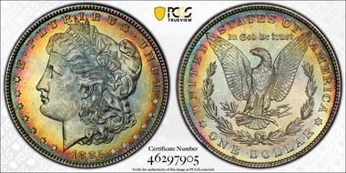 1885 $1 MS63