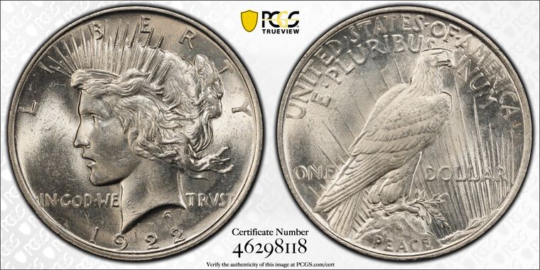 Cert 46298118 - Coin Image