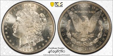1887-S $1 MS64