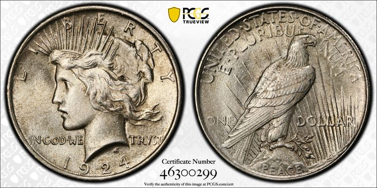 Cert 46300299 - Coin Image