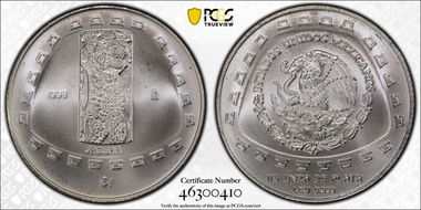 1998-Mo 2 Peso Jaguar MS68