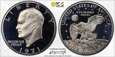 1971-S $1 Silver PR66CAM