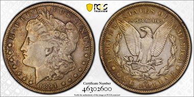 1891-CC $1 VF20