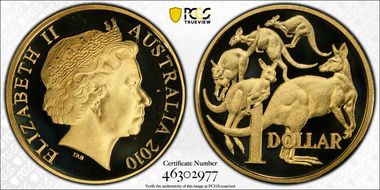 2010 $1 PR69DCAM