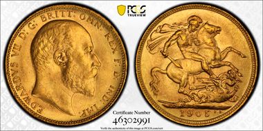 1905-M Sov S-3971 MS64