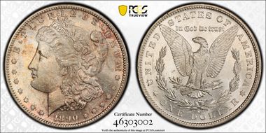 1890-S $1 MS63