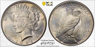 1926 $1 MS64