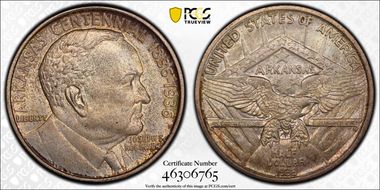 1936 50C Robinson MS65