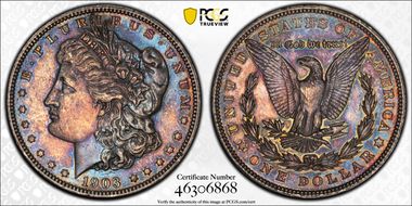 1903 $1 PR55
