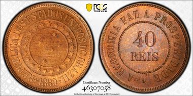 1889 40 R MS64RB