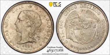 1884 5 Dec Restrepo-298.12 Medellin MS62