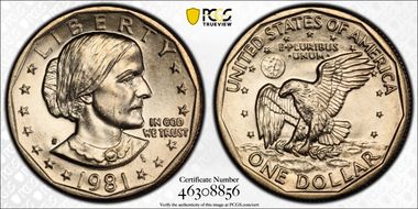 1981-S SBA$1 MS65