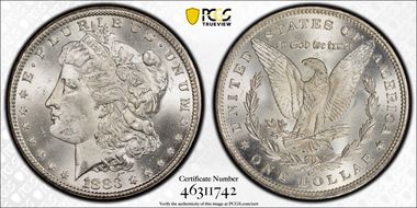 1883-CC $1 MS63