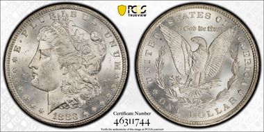 1884-CC $1 MS63