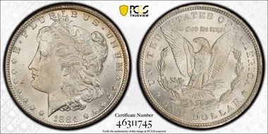 1884-CC $1 MS64