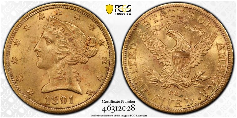 Cert 46312028 - Coin Image