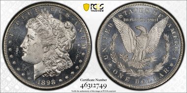 1898-S $1 MS64DMPL