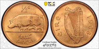 1966 1/2D MS64RD