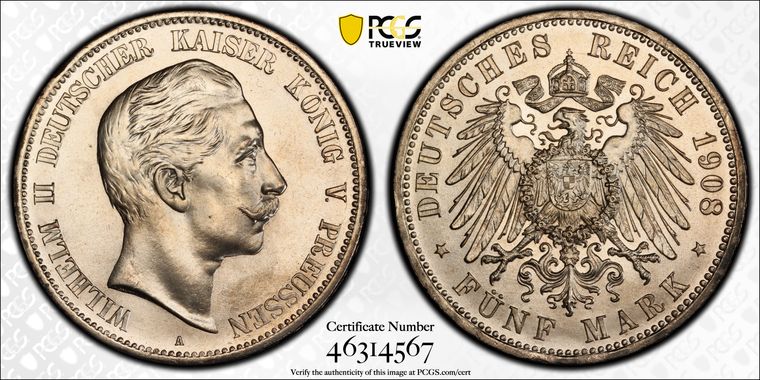 Cert 46314567 - Coin Image