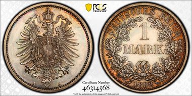 1882-A Mark J-9 MS65