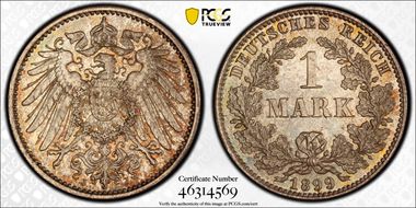 1899-J Mark J-17 MS65